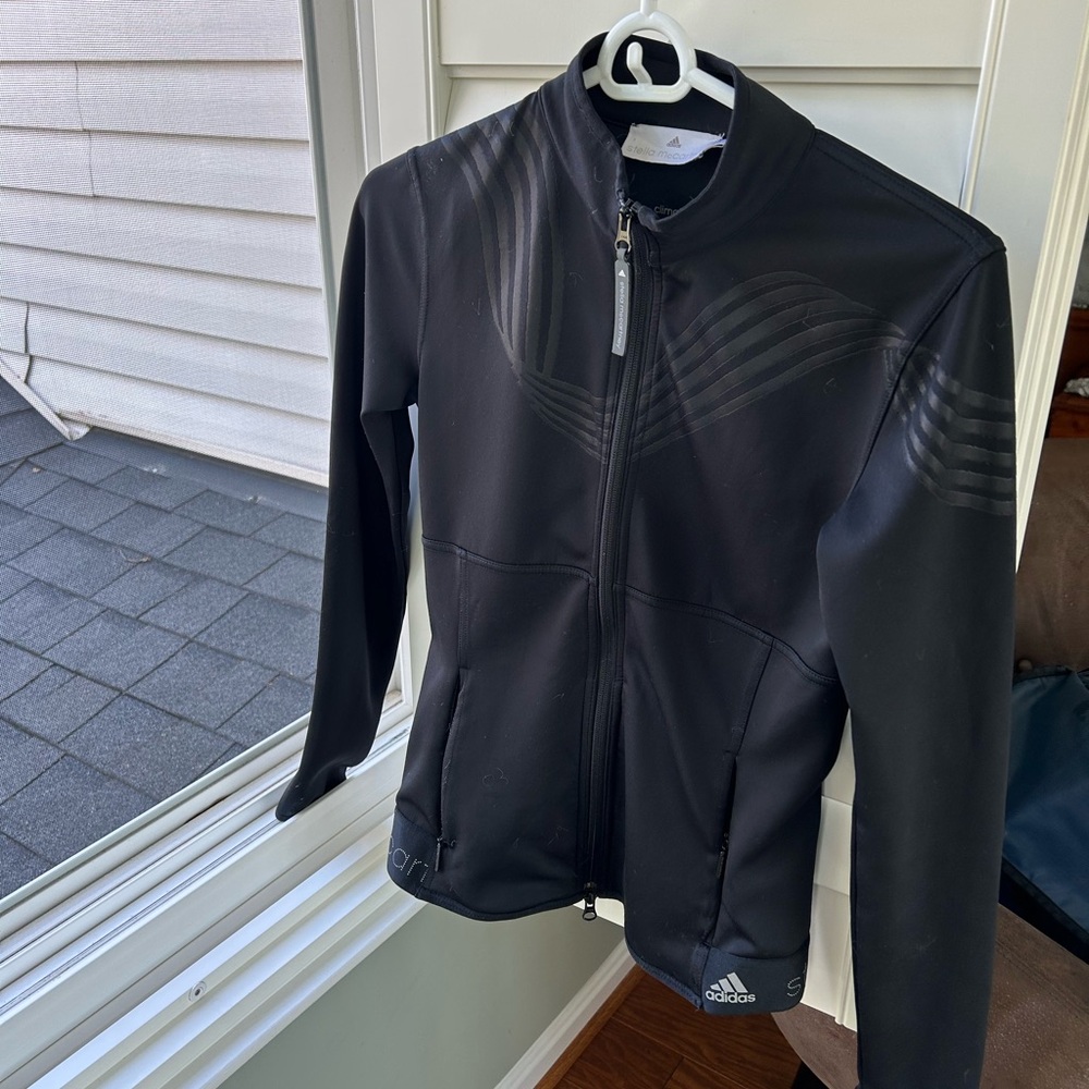 Adidas by Stella McCartney Black Lightweight Zip-Up Jacket